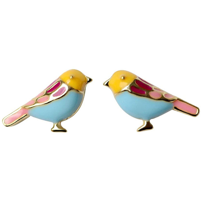 Vintage Handmade Gold Earring