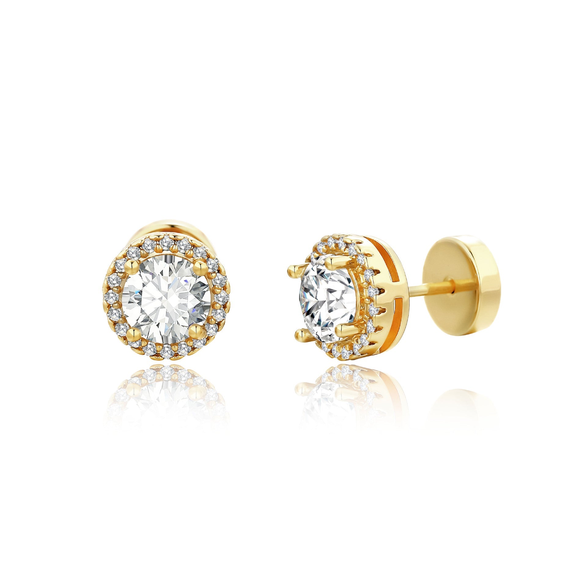 Romantic Gold Earring for Special Moments
