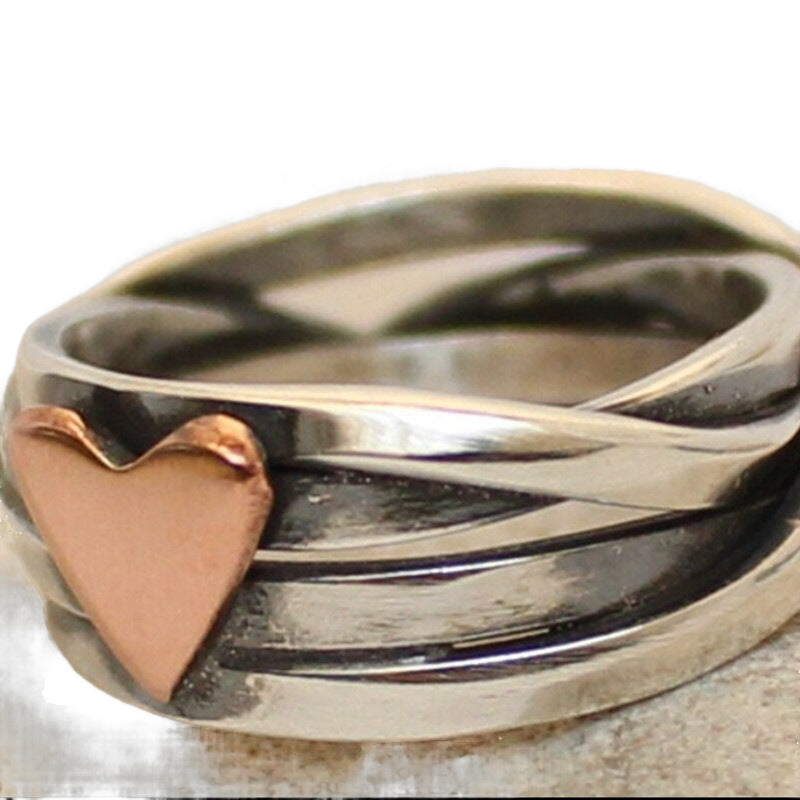 Beautiful Silver Ring with Unique Style