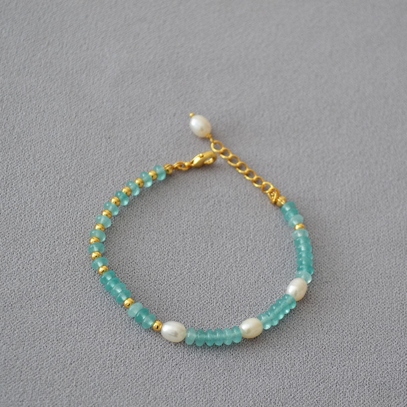 Delicate Artisan Pearl Necklace
