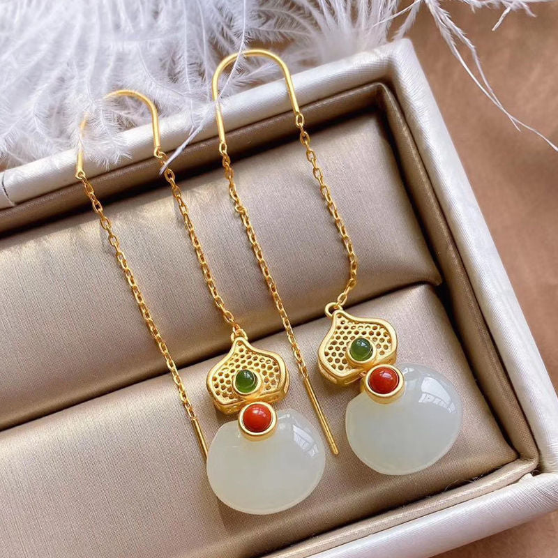Delicate Artisan Silver Earring