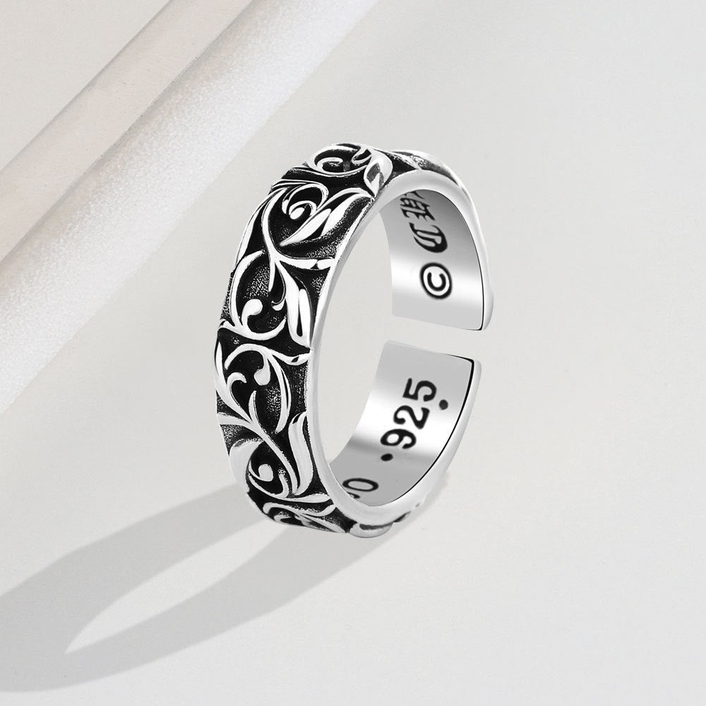 Delicate Artisan Silver Ring