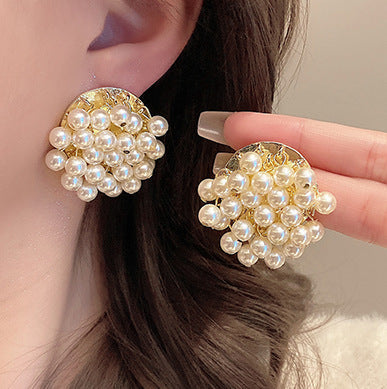 Delicate Artisan Pearl Earring