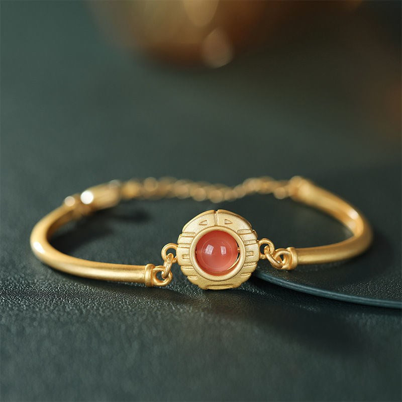 Delicate Artisan Silver Bracelet