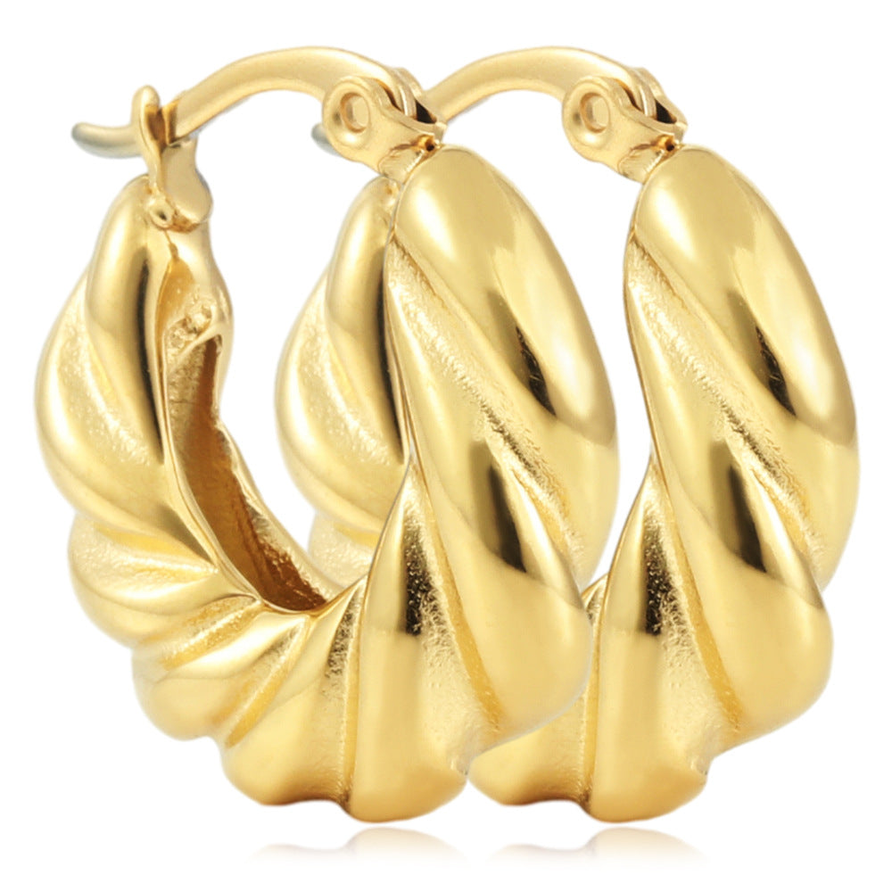 Beautiful Gold Earring with Unique Style
