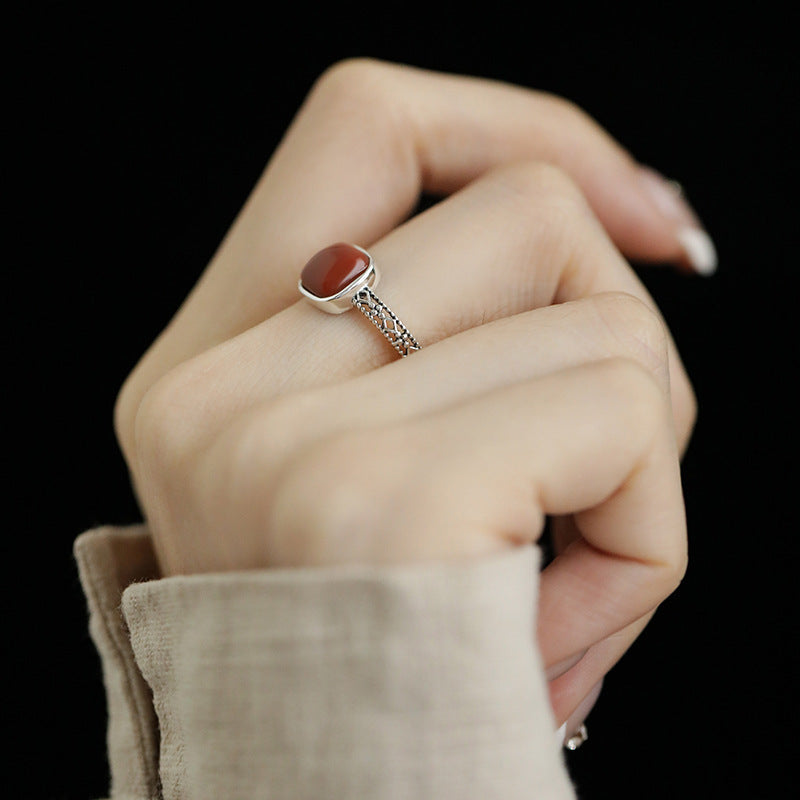 Vintage Handmade Silver Ring