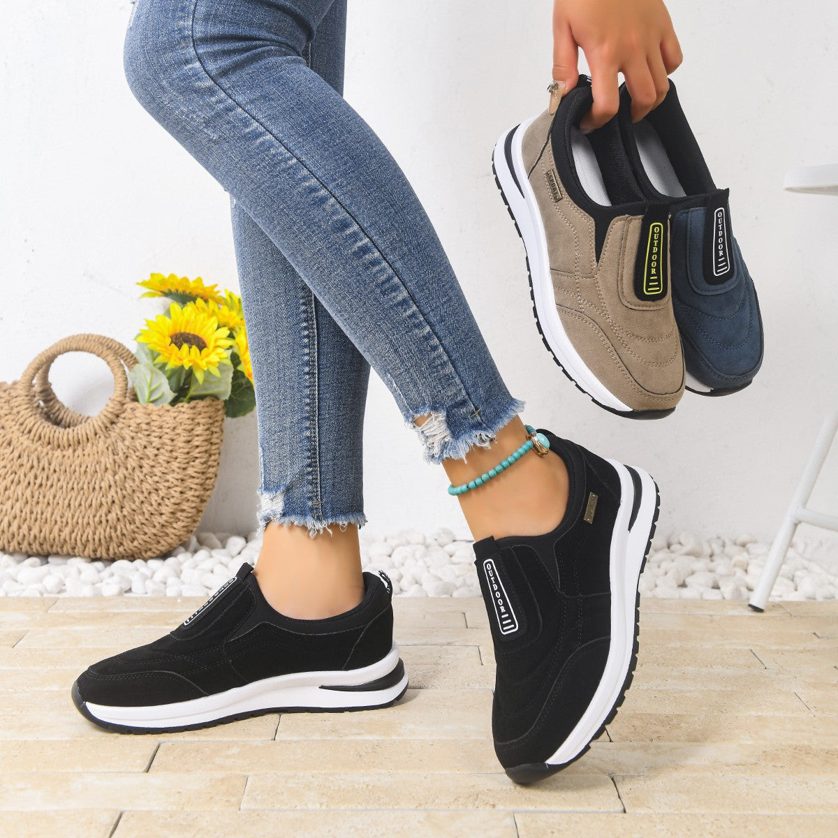 Chic Orthopedic Shoes with Unique Design