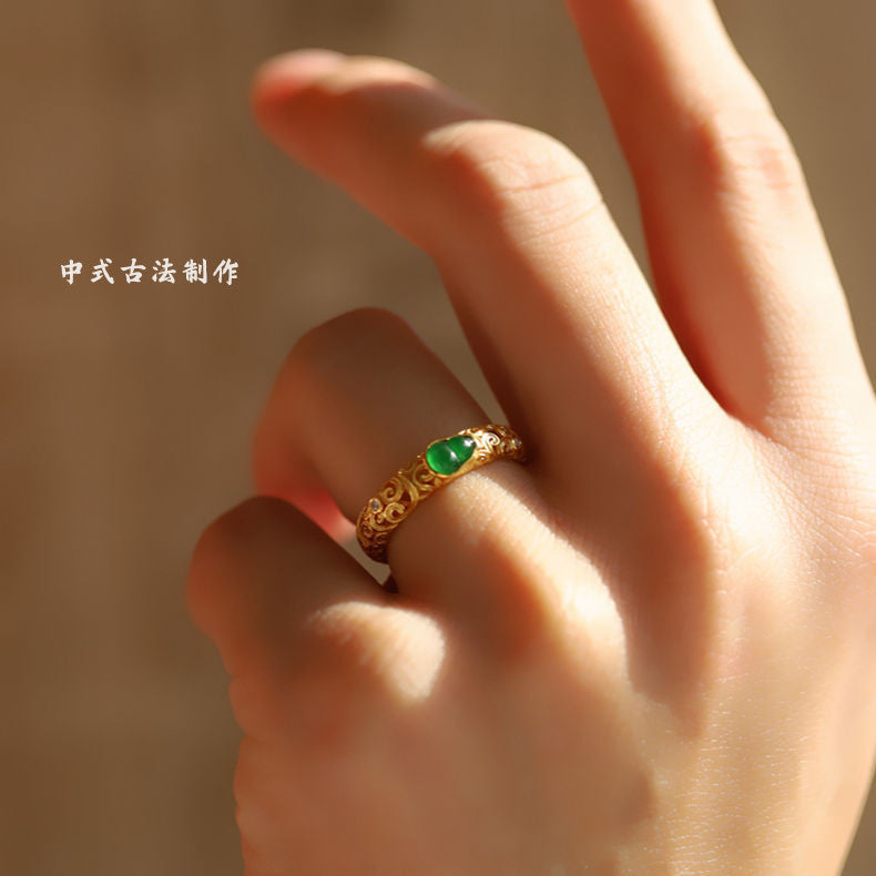 Beautiful Silver Ring with Unique Style