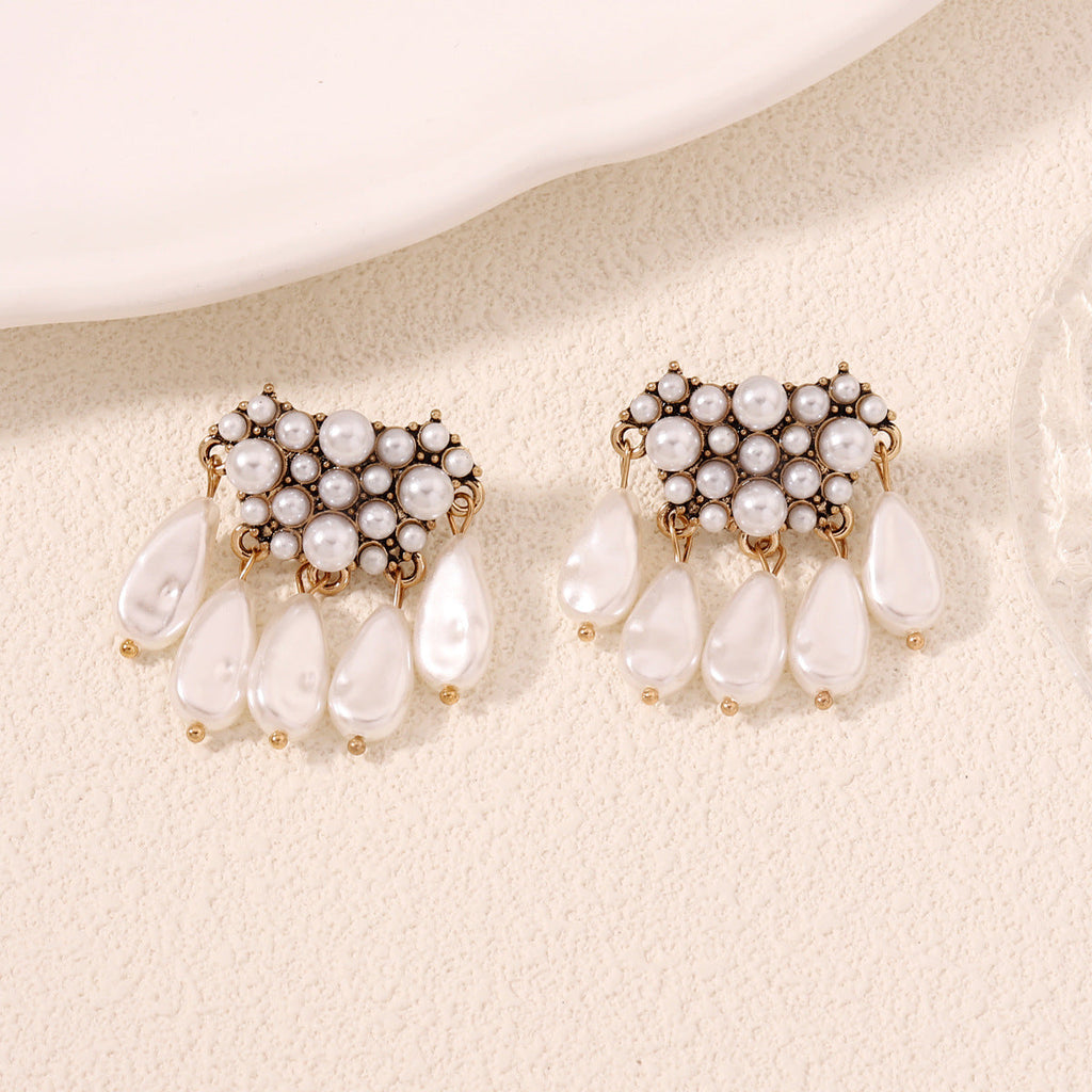Delicate Artisan Pearl Earring