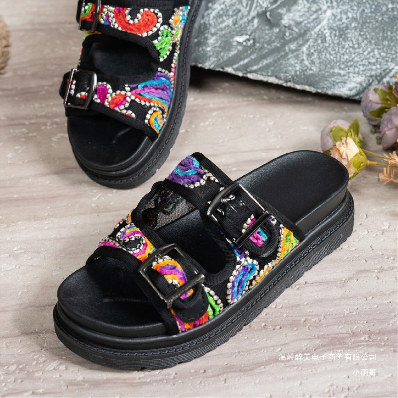 Vintage Inspired Orthopedic Sandals