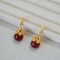 Vintage Handmade Gold Earring