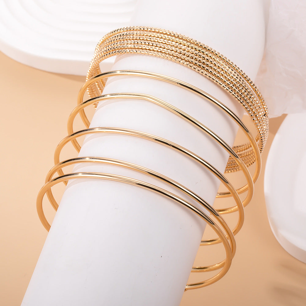 Delicate Artisan Gold Bracelet