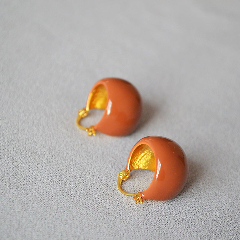 Beautiful Gold Earring with Unique Style