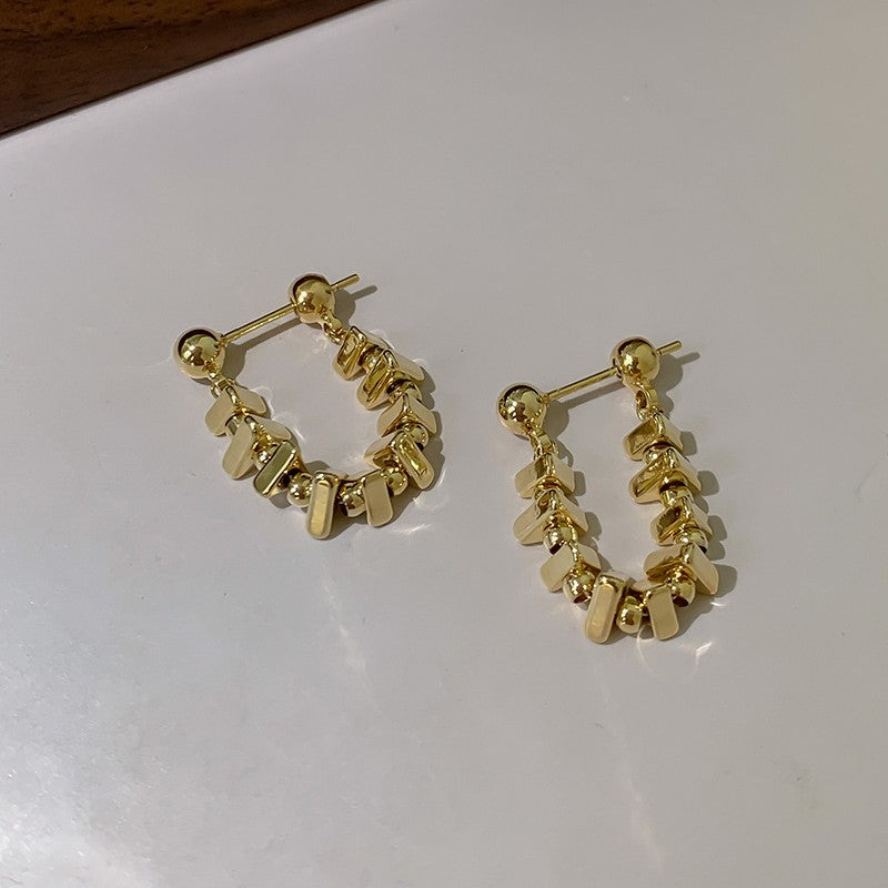 Delicate Artisan Silver Earring