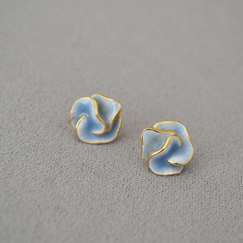 Delicate Artisan Silver Earring