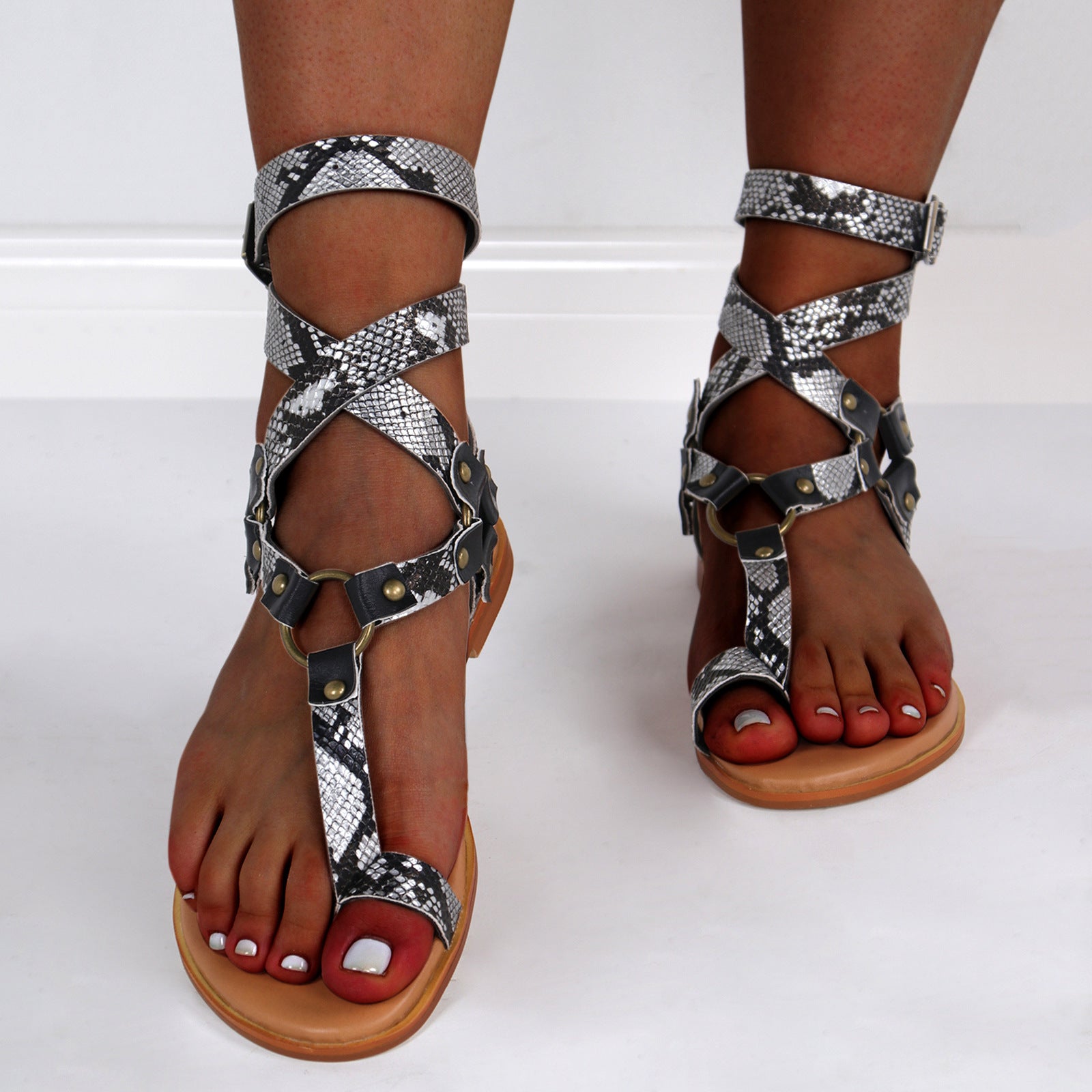 Vintage Inspired Orthopedic Sandals