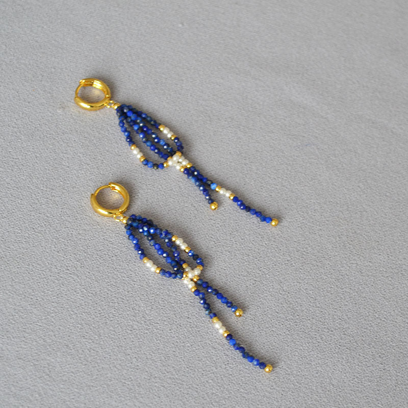 Delicate Artisan Pearl Earring