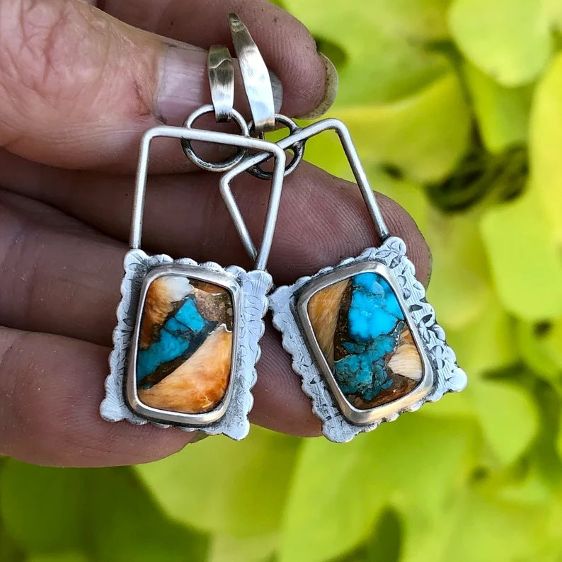 Delicate Artisan Silver Earring
