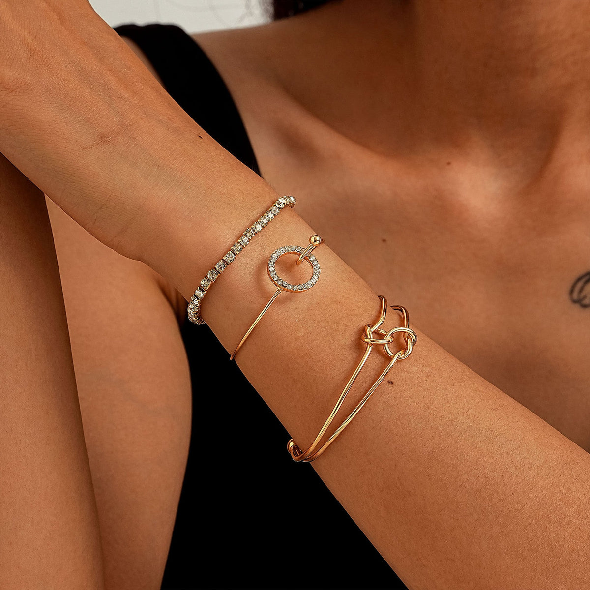 Delicate Artisan Gold Set