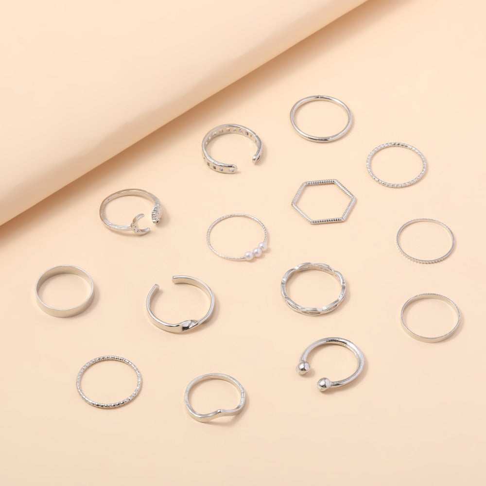 Delicate Artisan Pearl Ring
