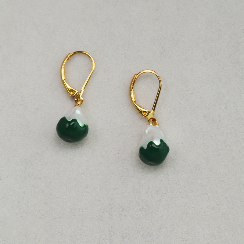 Delicate Artisan Gold Earring