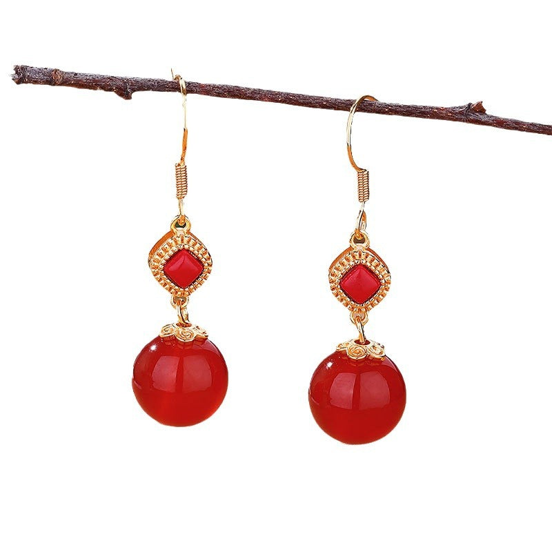 Delicate Artisan Silver Earring