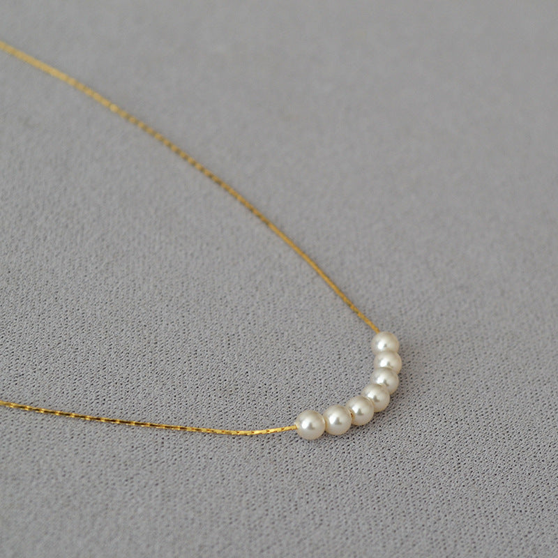 Vintage Handmade Gold Necklace