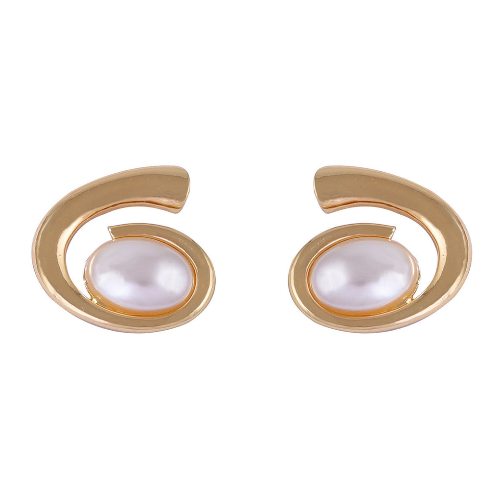 Delicate Artisan Pearl Earring