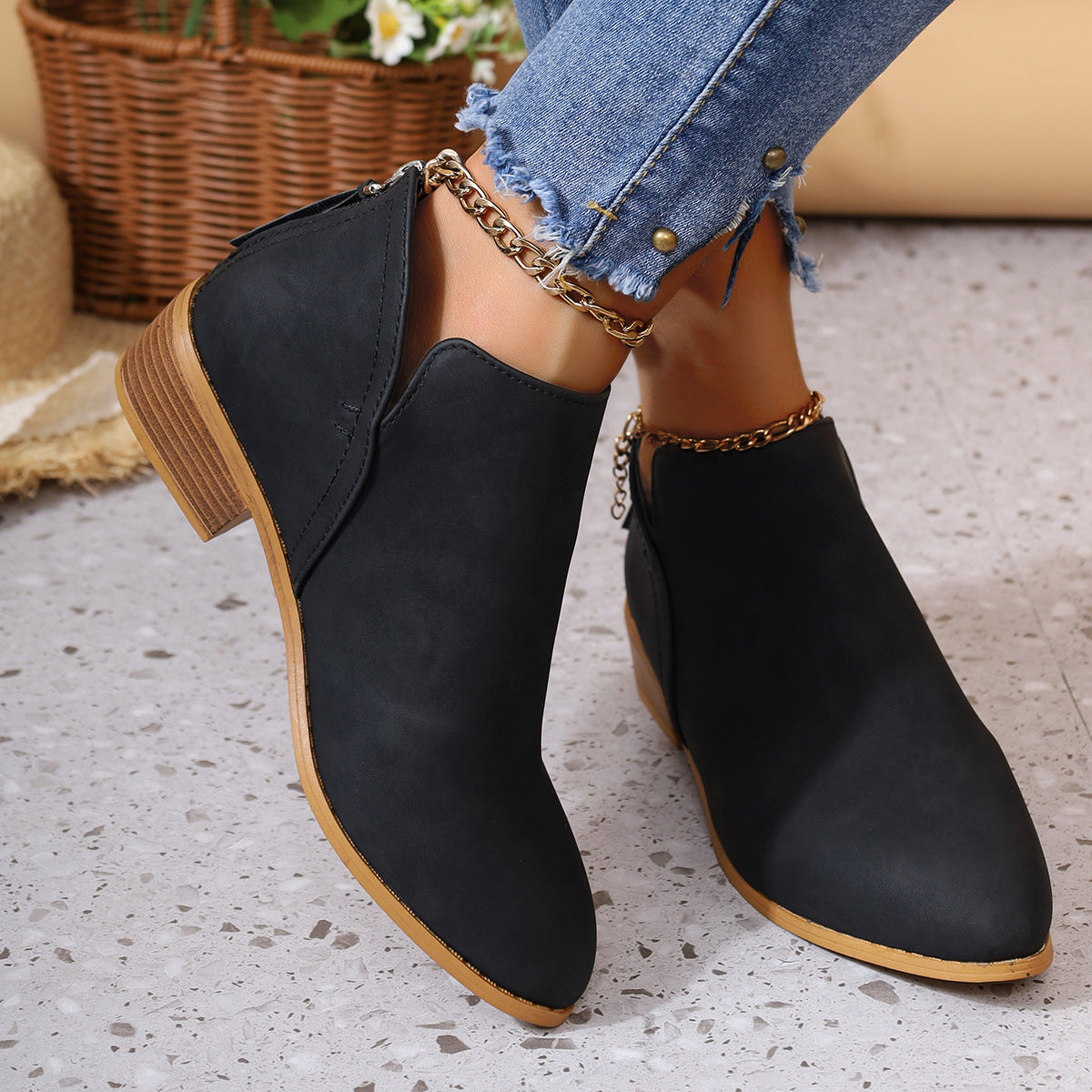 Classic Orthopedic Boots with Timeless Style