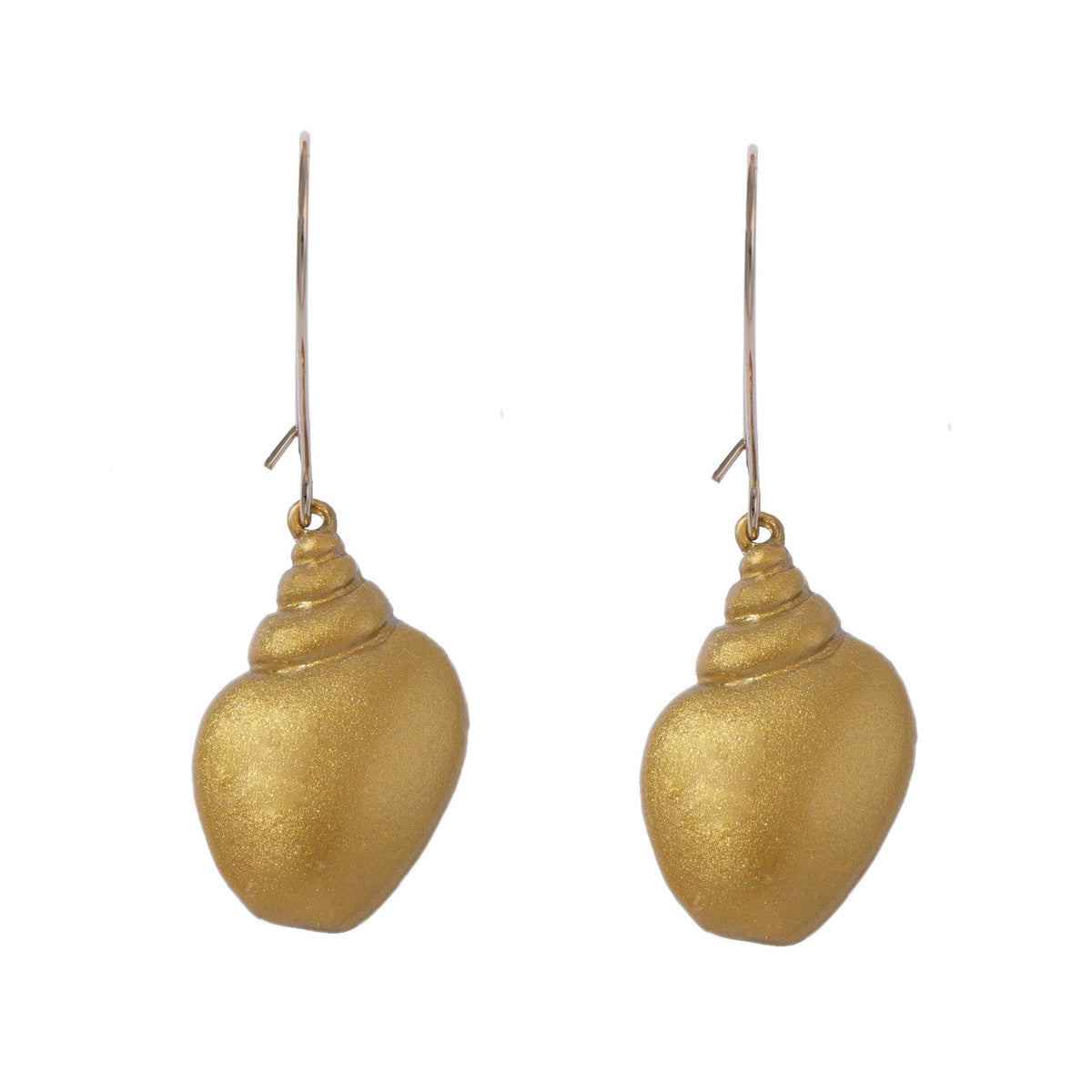 Delicate Artisan Gold Earring