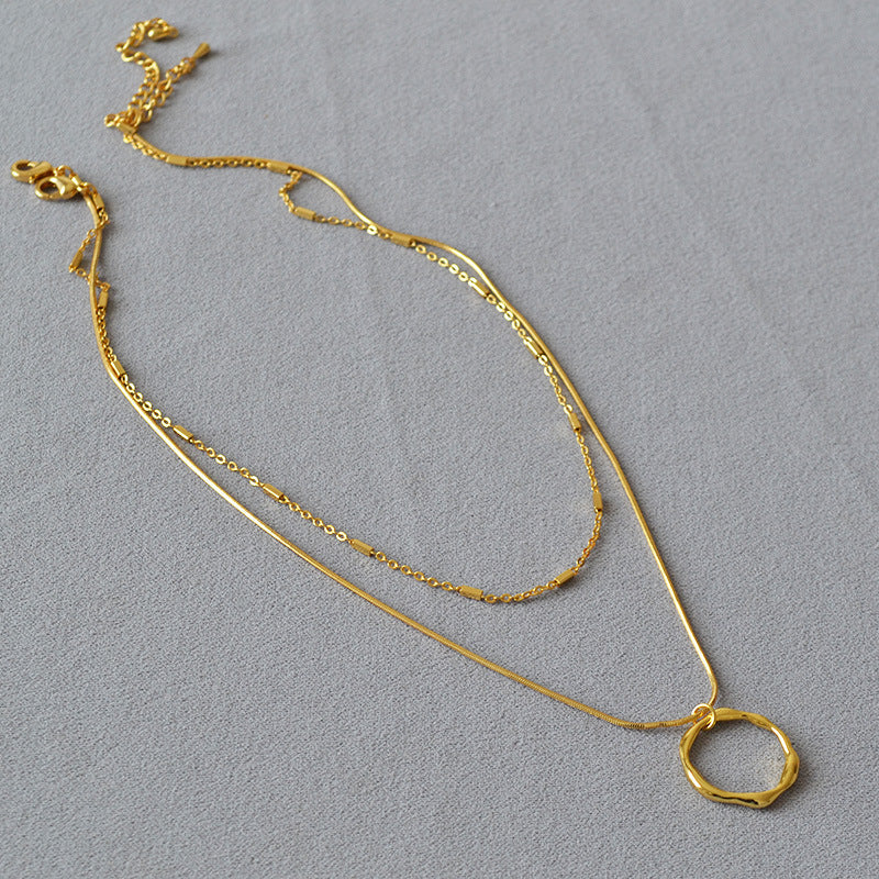 Delicate Artisan Gold Necklace