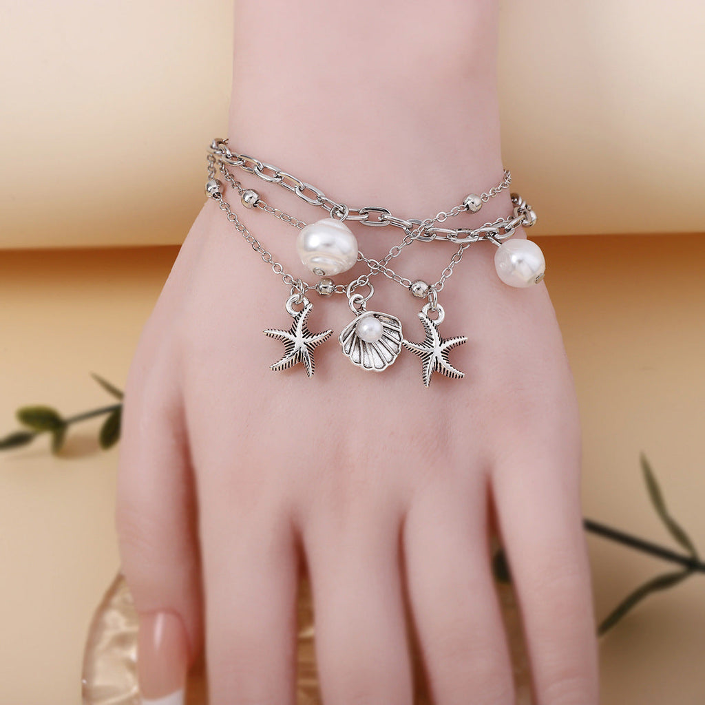 Delicate Artisan Pearl Bracelet