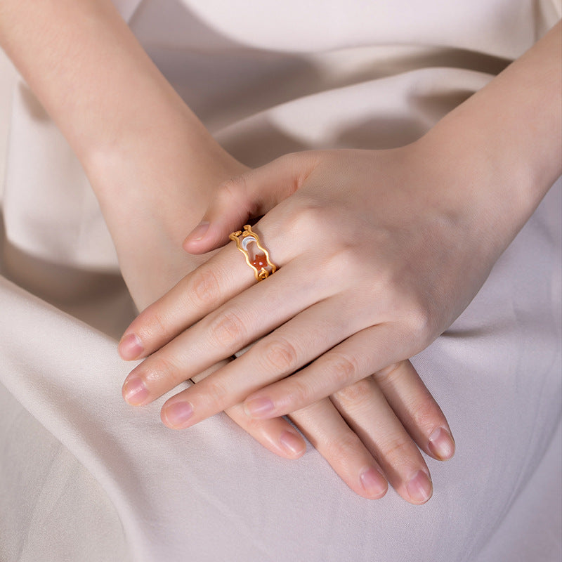 Romantic Gold Ring for Special Moments