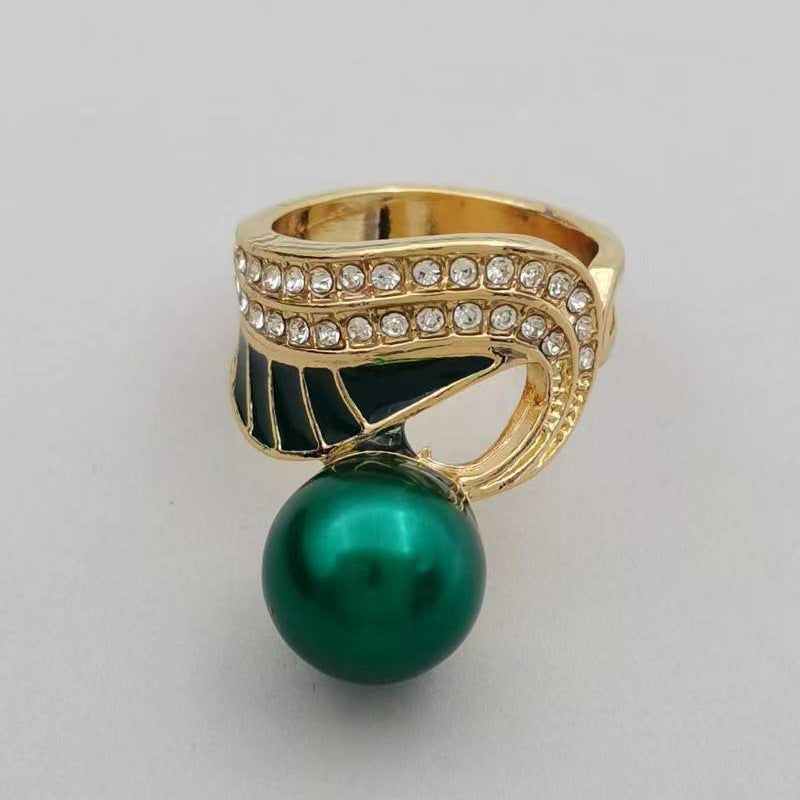 Delicate Artisan Gold Ring