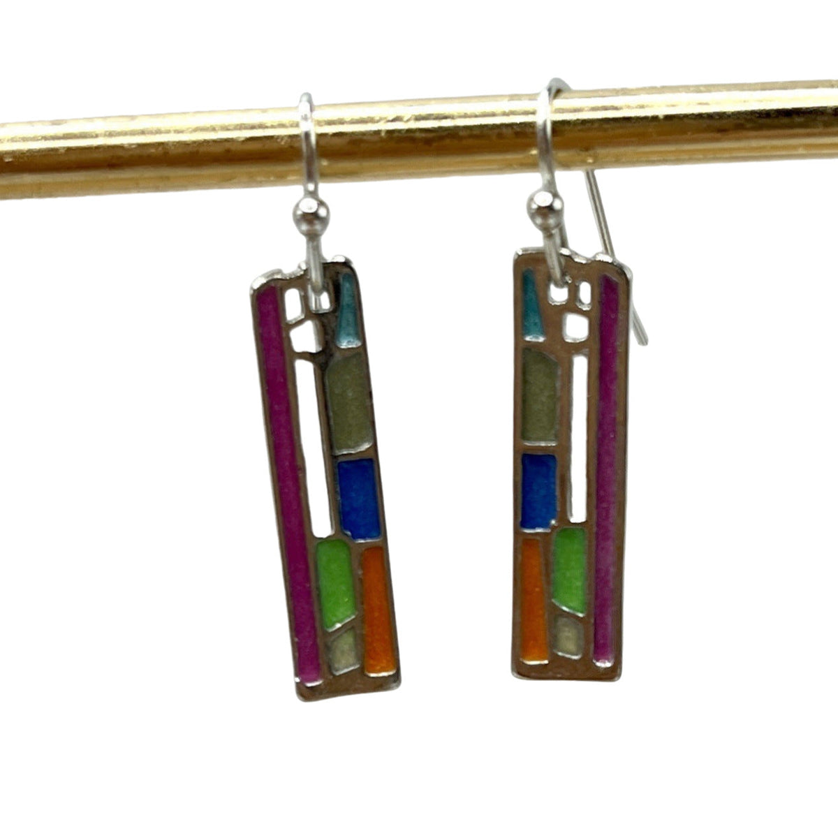 Vintage Handmade Silver Earring