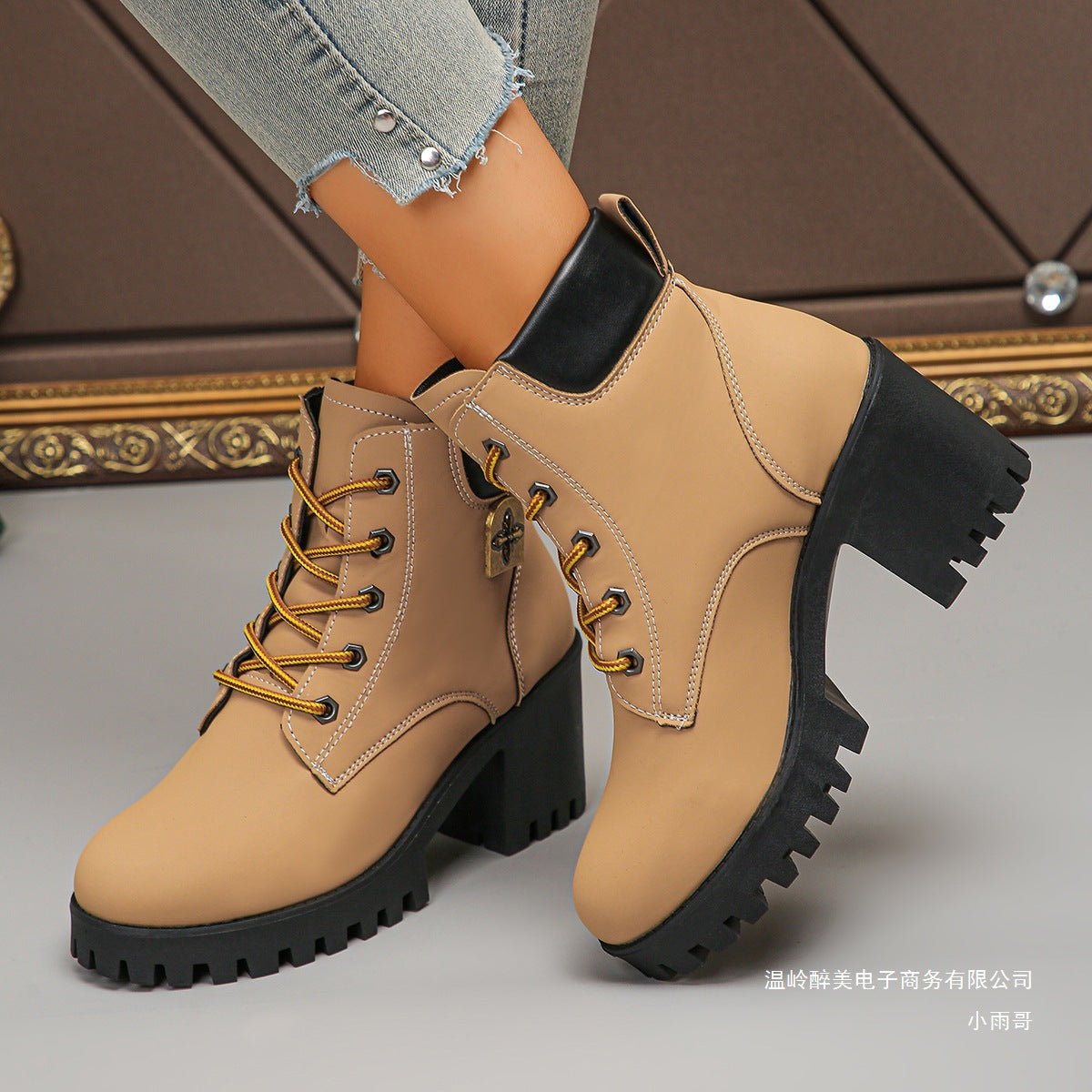 Vintage Inspired Orthopedic Boots