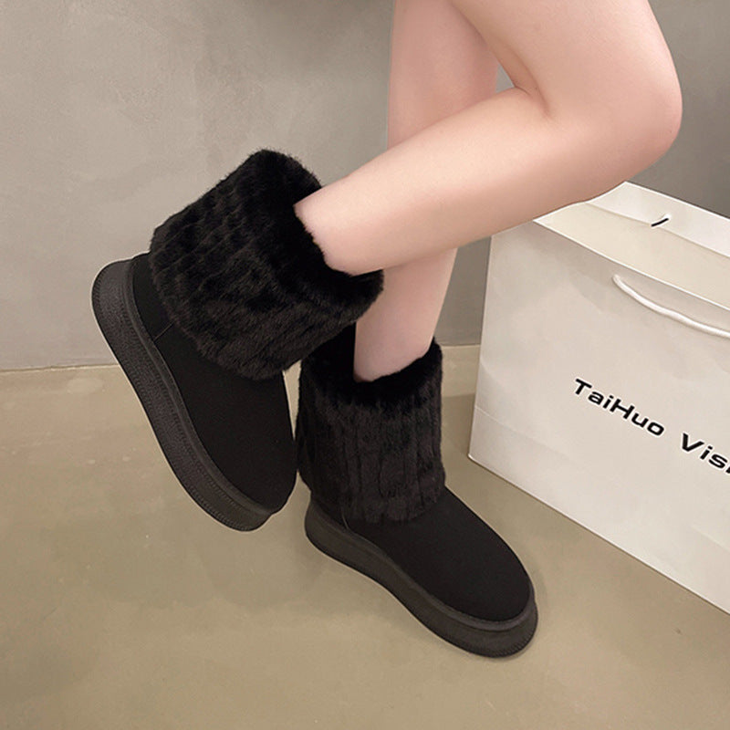 Chic Orthopedic Boots with Unique Design