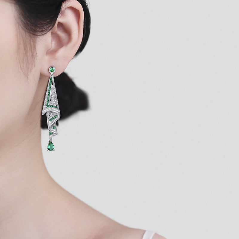 Delicate Artisan Silver Earring
