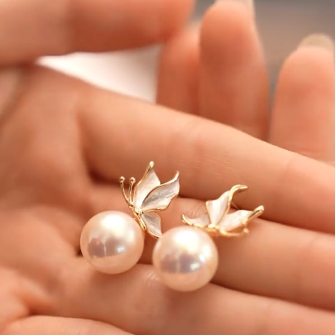 Vintage Handmade Pearl Earring