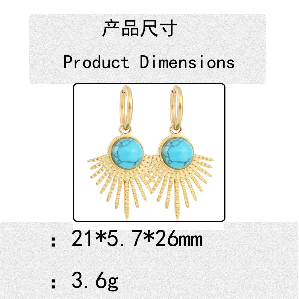 Romantic Gold Earring for Special Moments