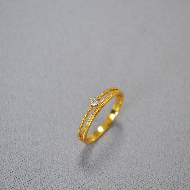 Vintage Handmade Gold Ring