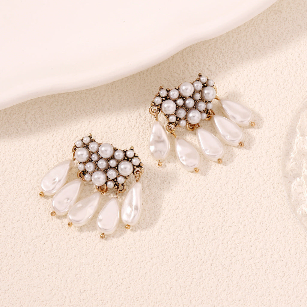 Delicate Artisan Pearl Earring