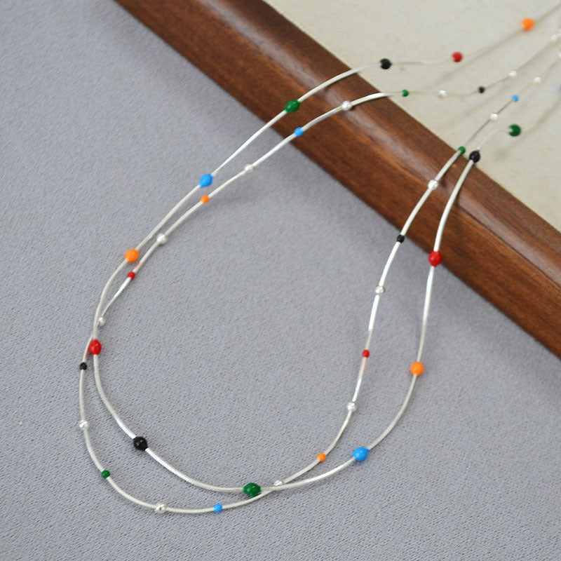 Classic Silver Necklace with Timeless Appeal