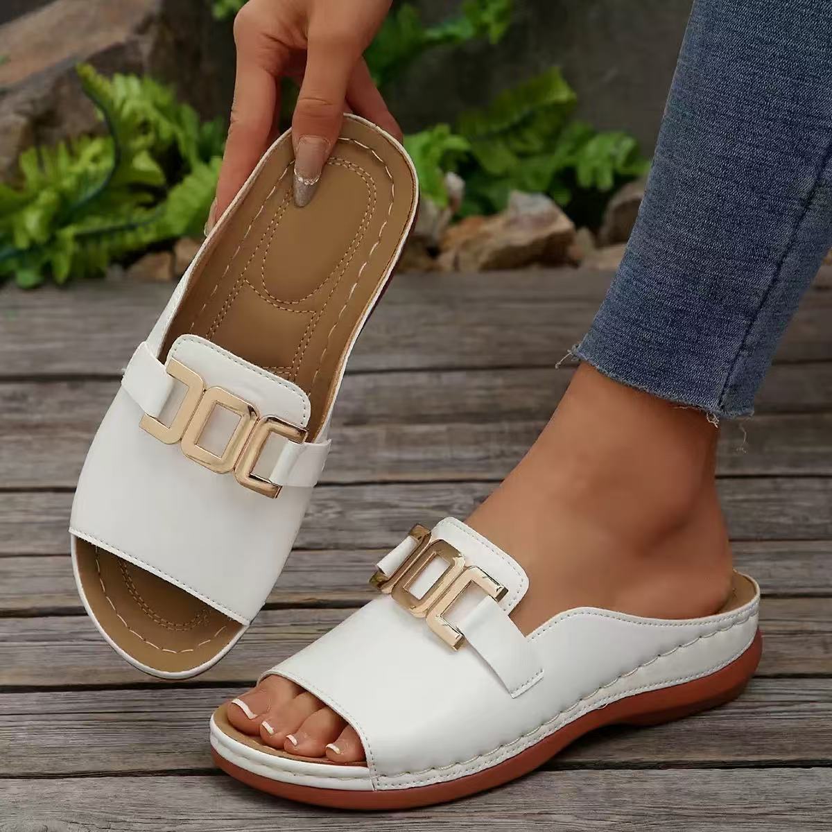 Classic Orthopedic Sandals with Timeless Style