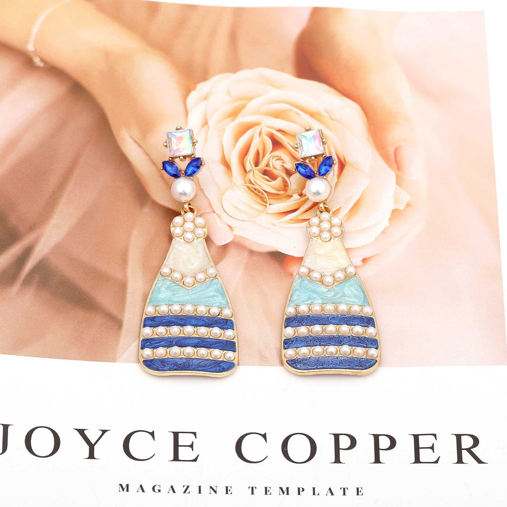 Delicate Artisan Pearl Earring