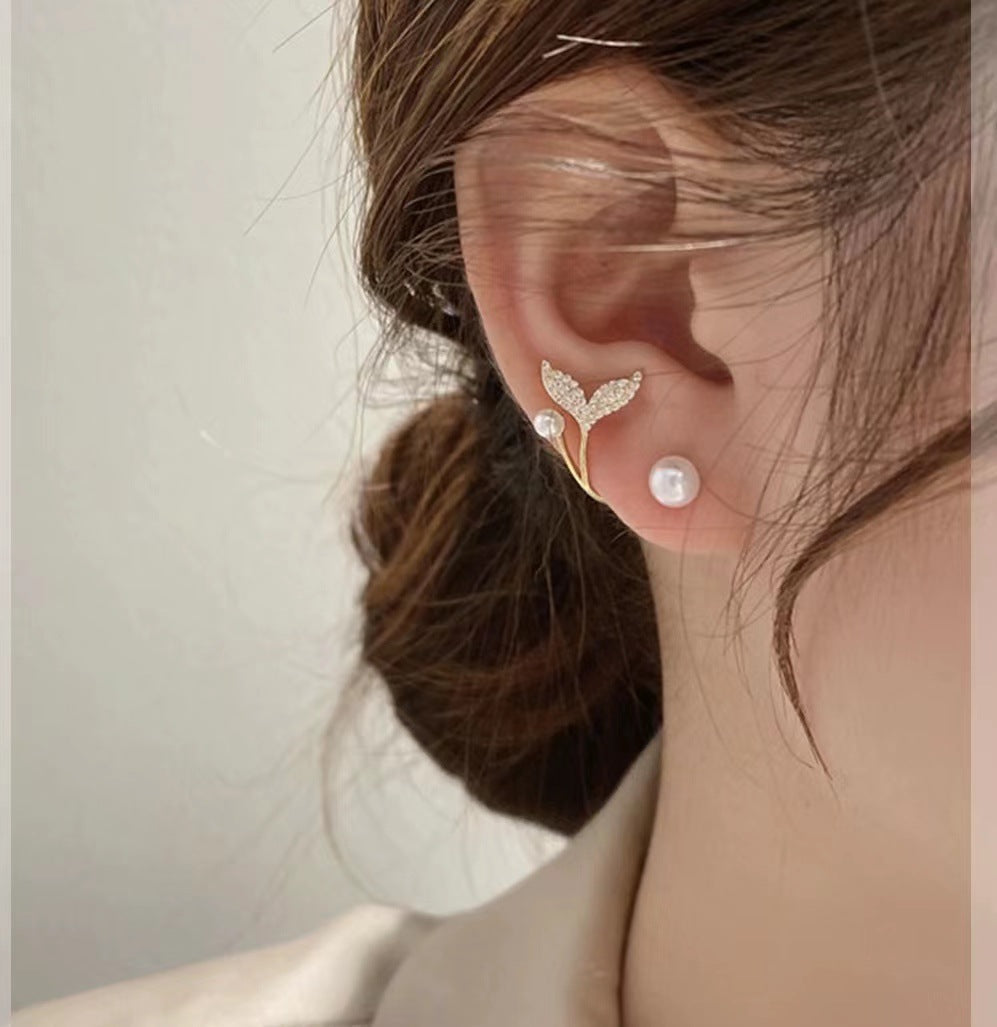 Vintage Handmade Pearl Earring