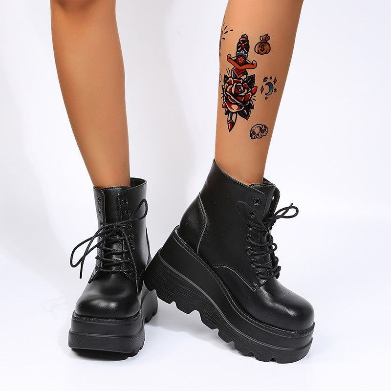 Chic Orthopedic Boots with Unique Design
