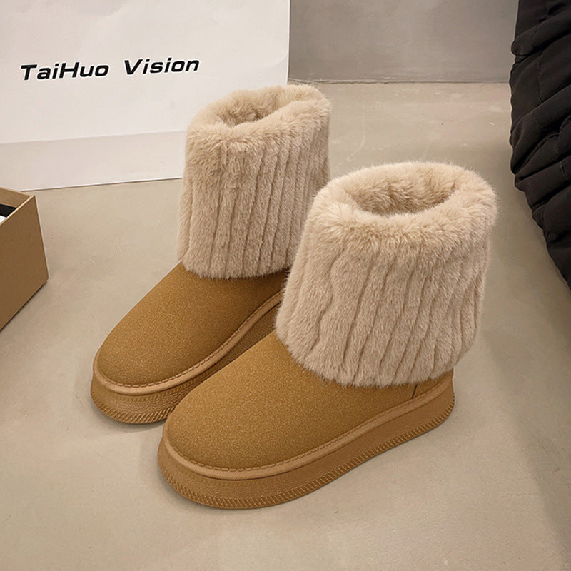 Chic Orthopedic Boots with Unique Design