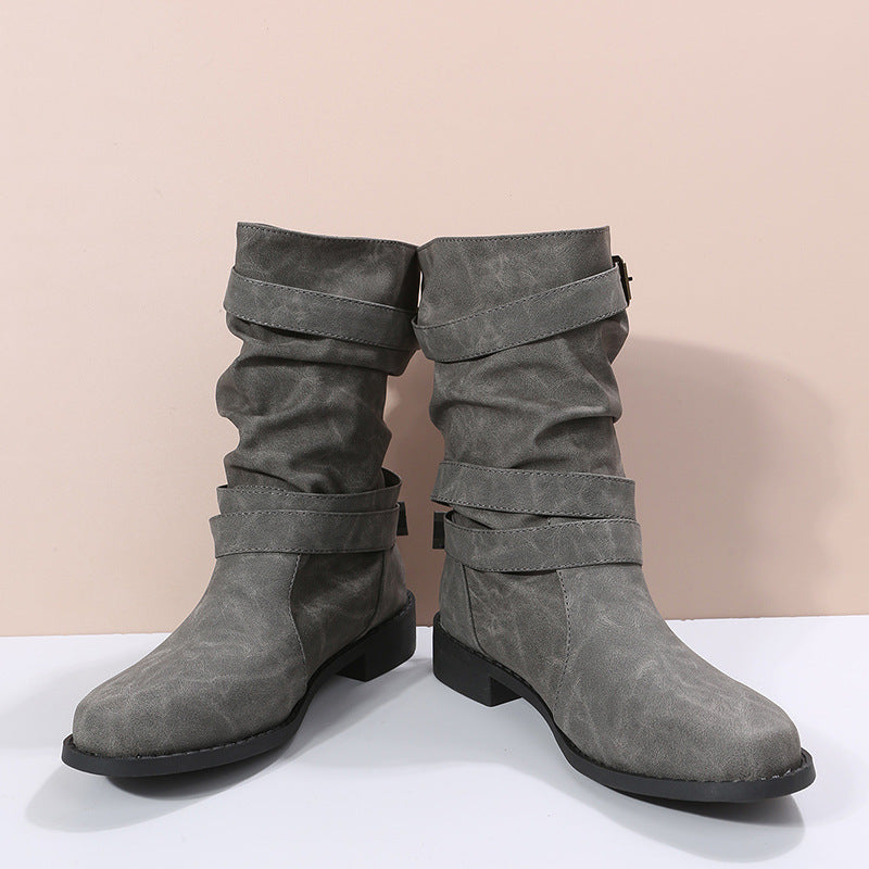 Classic Orthopedic Boots with Timeless Style