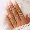 Delicate Artisan Pearl Ring